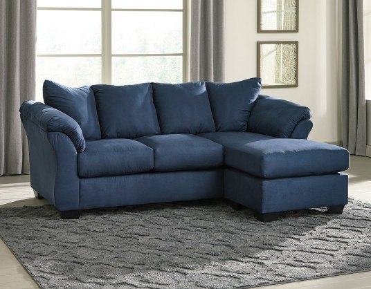 Ashley Furniture Darcy Blue Sofa/Chase